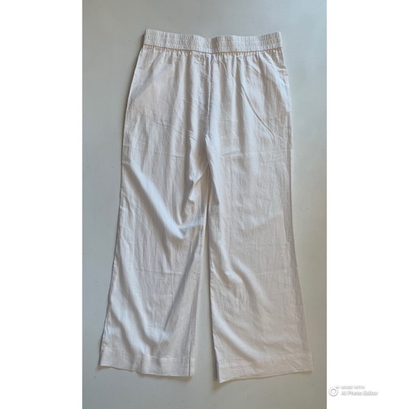 Andie Size XL Linen Blend Wide Leg Beach Pants - Coverup NWT - Picture 6 of 15